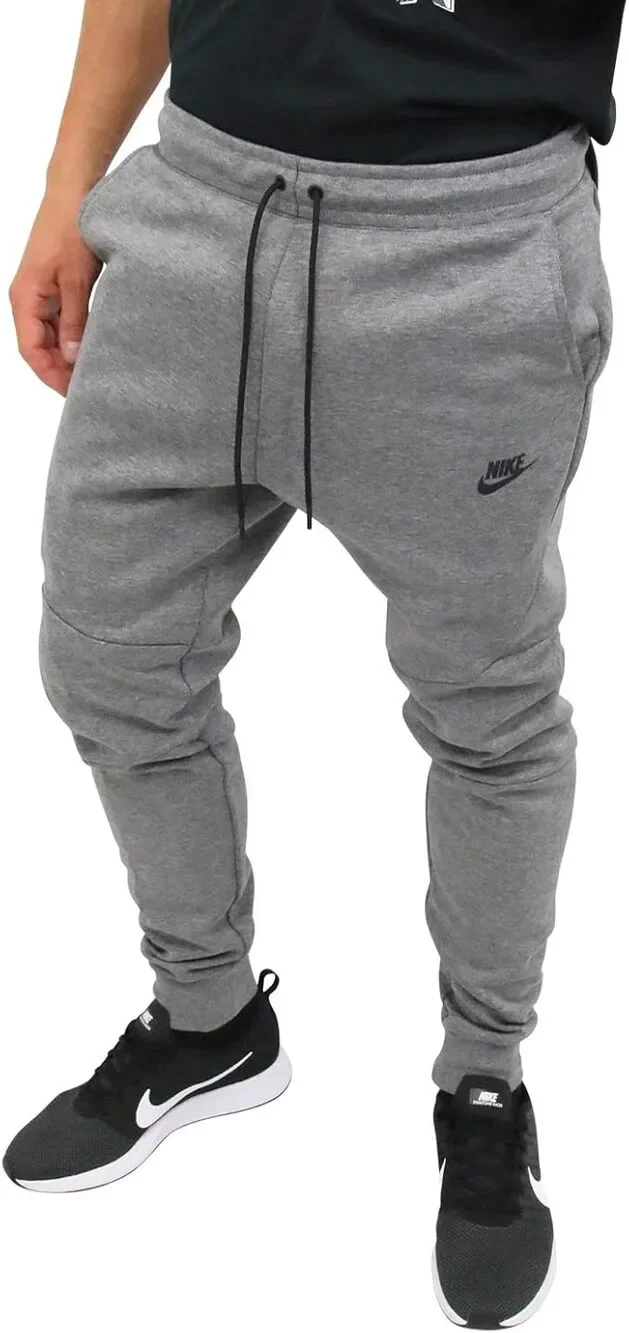 Nike Sportswear Tech Fleece Jogger Sweatpants Carbon Heather Gray Mens Sz L